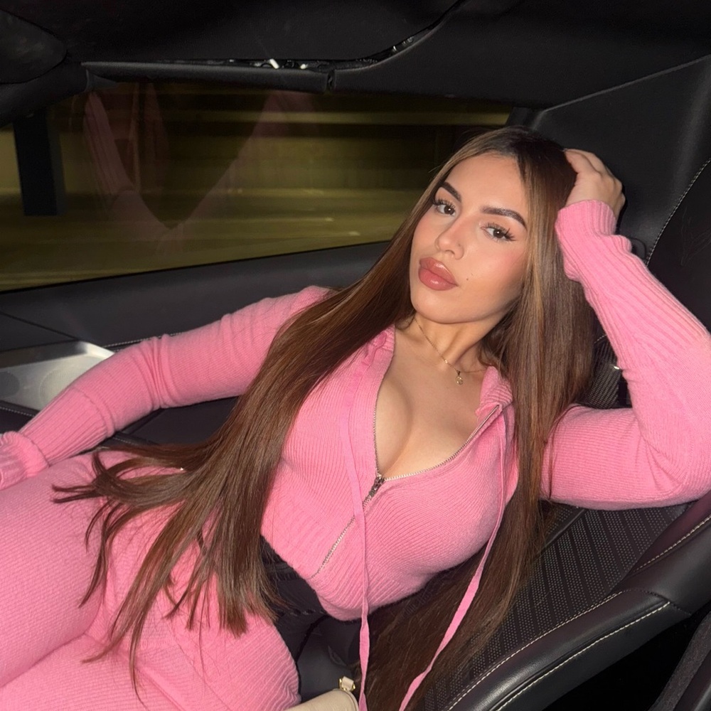 Pink Zip-Up Set